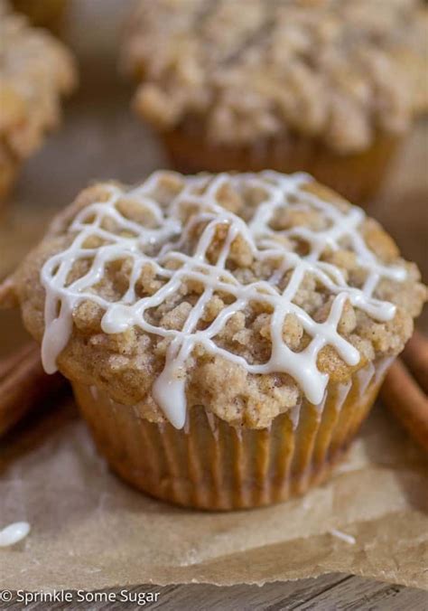 Cinnamon Swirl Coffee Cake Muffins Sprinkle Some Sugar