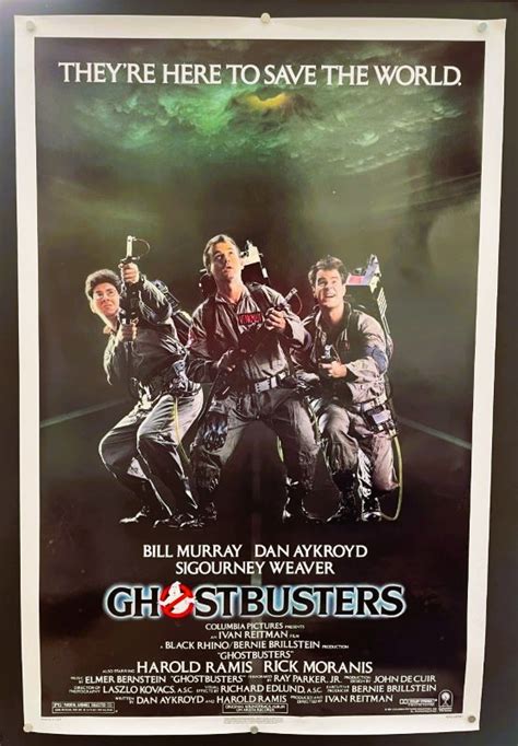 Ghostbusters 1984 Original One Sheet Movie Poster Hollywood Movie