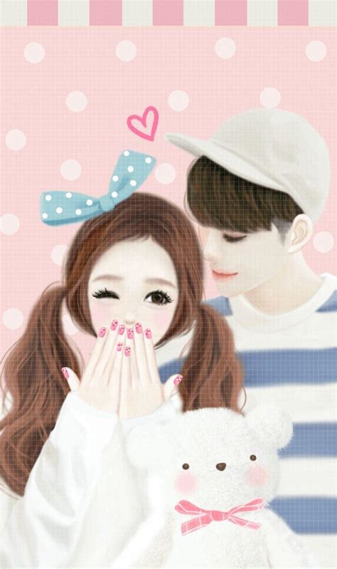 Kawaii Cute Korean Anime Couple Wallpaper Here You Can Find The Best