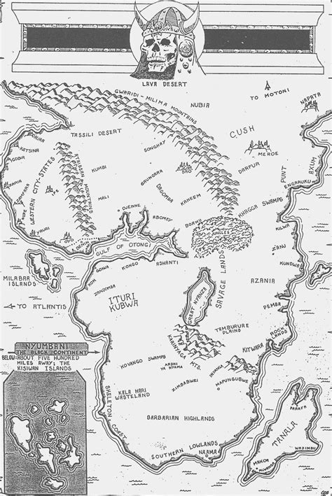 Nerdovore Fantasy Maps Of Nyumbani World Of Imaro