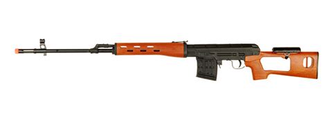 A&K IU-SVDW AK Spring Rifle w/ Removable Cheek Rest and Faux Wood [IU ...