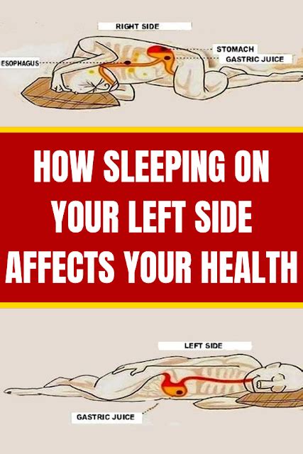 How Sleeping On Your Left Side Affects Your Health Healthmgz
