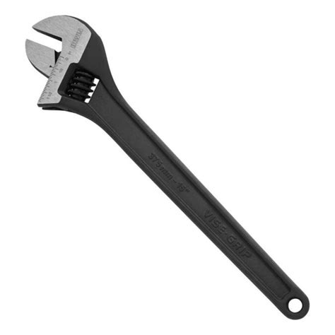 Irwin 15 In Black Oxide Adjustable Wrench Individual In The Adjustable