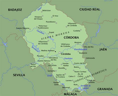 Cordoba Map And Cordoba Satellite Image