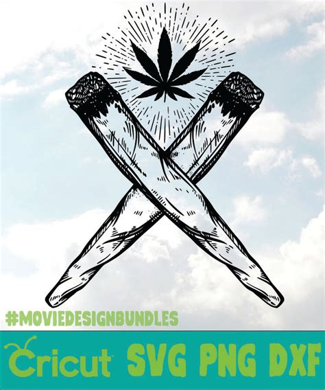 2 Joints Cannabis Svg Png Dxf Cricut Movie Design Bundles