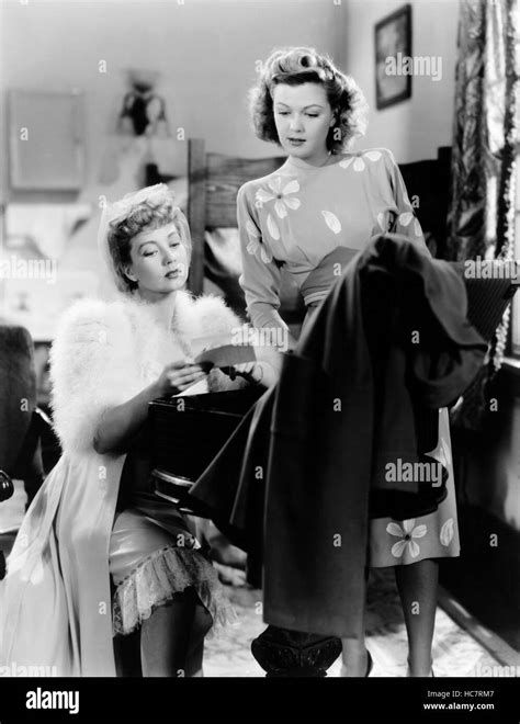 Swing Shift Maisie From Left Ann Sothern Jean Rogers 1943 Stock