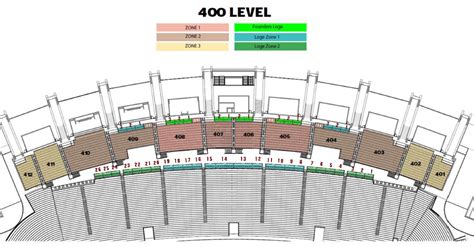 Williams Brice Stadium Seating Chart With Seat Numbers