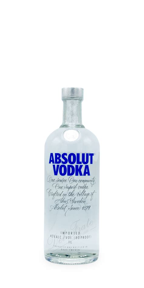 Absolut Vodka Cl100 Enoteca Del Frate