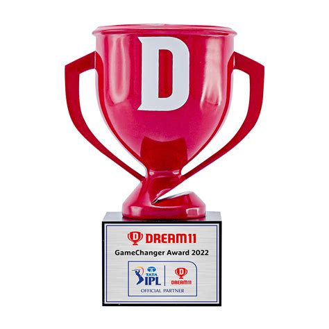 Dream 11 Game Changer Trophy Re1107 Talisman Awards