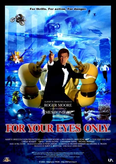 007 For Your Eyes Only James Bond Books James Bond Movie Posters