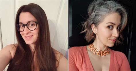 30 Gray Hair Before And After Pix That Will Blow Your Mind