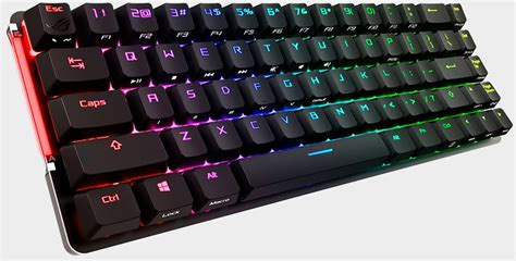 Asus Built An Ultra Compact Wireless Gaming Keyboard With A Touch Panel