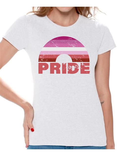 Awkward Styles Awkward Styles Lgbtq Pride T Shirt Gay T Shirts For Women Rainbow