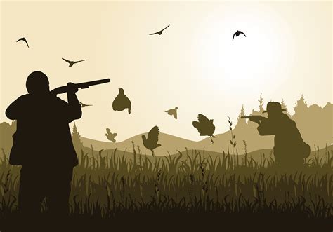 Bird Hunting Vector Art Icons And Graphics For Free Download