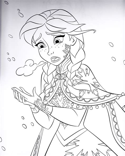You can print frozen princess coloring pages. Walt Disney Coloring Pages - Princess Anna - Walt Disney ...