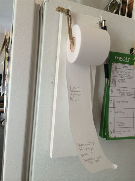 Grocery List Roll I Made Toilet Paper Toilet Home