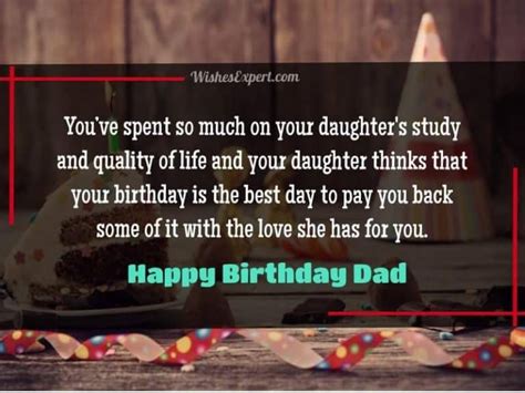 40 Best Birthday Wishes For Dad From Daughter
