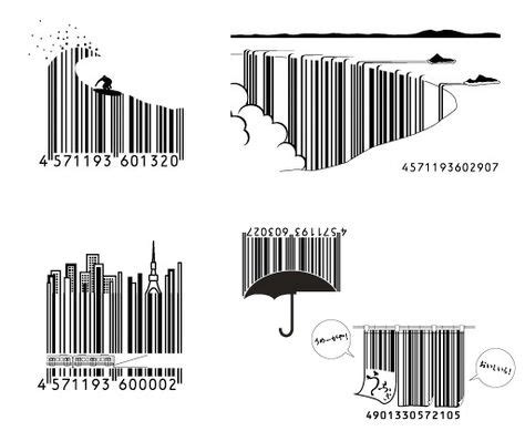 Pin By Milk Juniordesign On Inspiration Barcode Design Barcode Art