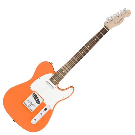 Disc Squier Affinity Telecaster Competition Orange Gear Music