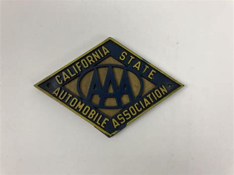 Acsc An Automobile Club Of Southern California Car Club Badge