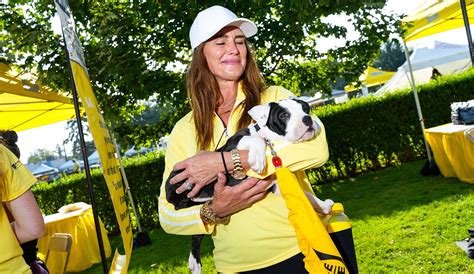 Brooke Shields Pops In White On Running Sneakers And Yellow Top At 2023