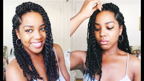 June 14, 2021)two strand twists are the easiest form of protective hairstyle you can do on your natural hair because they are easy to put in and take down. "Marley Twists" Using Your Natural Hair | Protective ...