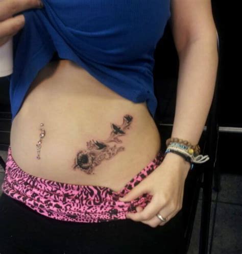 150 Cute Stomach Tattoos For Women 2021 Belly Button Navel