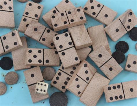 Vintage Wood Dominoes & Game Pieces 35 Pieces Vintage | Etsy | Game pieces, Vintage wood, Pieces ...