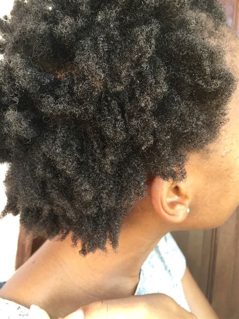 4c Hair Curl Pattern After Conditioning By Lungi