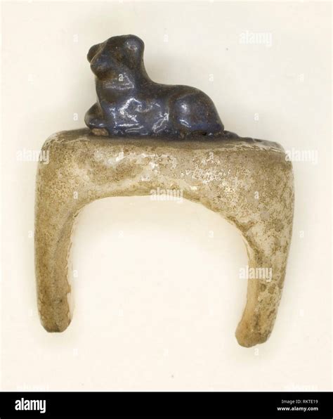 Ring With A Recumbent Lion New Kingdom Dynasty 18 20 About 1550 1069 Bc Egyptian Artist