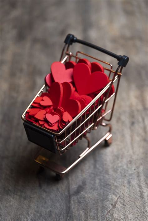 Love Concept Art Picture For Valentines Day Miniature Photography