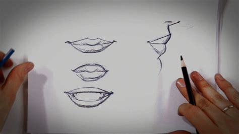 How To Draw Male Lips Smiling One Of The Harder Expressions To Draw Is