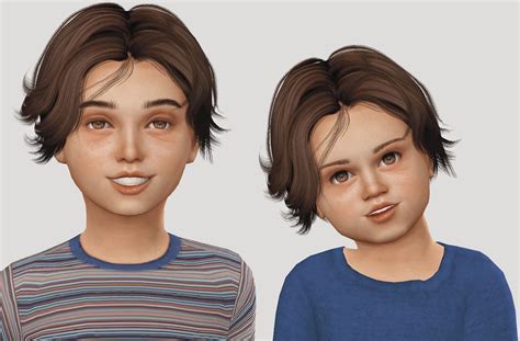 Sims 4 Toddler Hair Cc