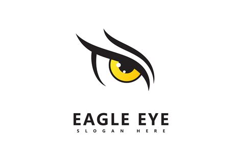 Eagle Eye Vector Logo Symbol Graphic By Bigbang · Creative Fabrica