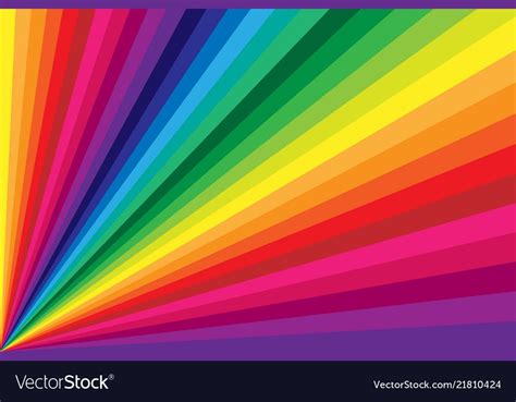 Rainbow Colored Background Royalty Free Vector Image Sponsored