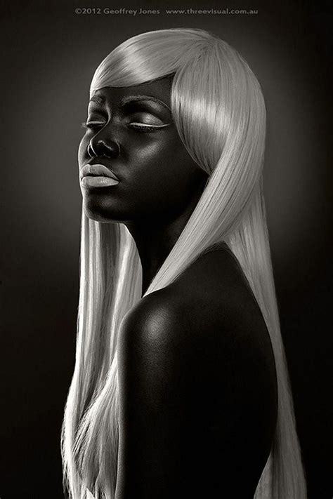 Geoffrey Jones Photography High Contrast Color Filtered Female B W Portrait