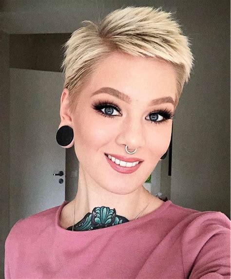 Shaved Pixie Cut Rockwellhairstyles