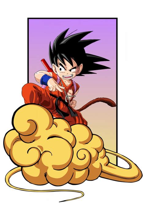 Goku With Kintoun Poster By Fill Art Displate Dragon Ball Super Artwork Anime Character