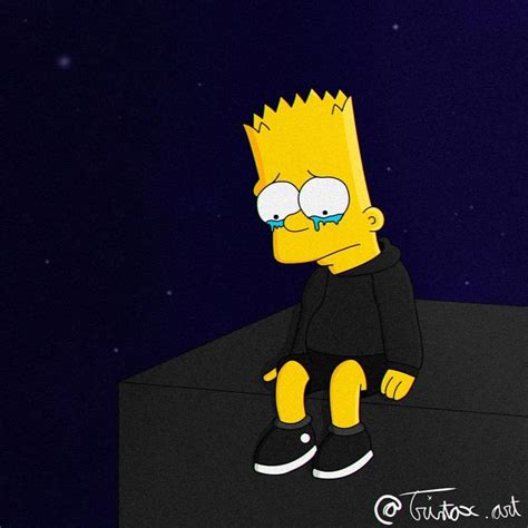 Bart Simpson Crying