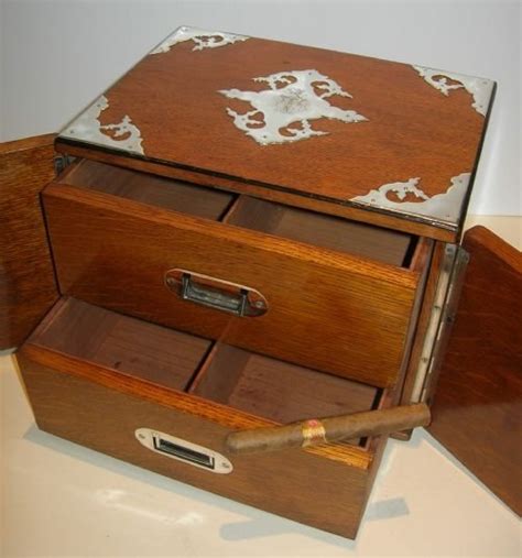 Cases └ tobacciana └ collectables all categories food & drinks antiques art baby books, magazines business cameras cars, bikes, boats clothing, shoes & accessories coins collectables quality cohiba 25+ count cigar humidor box cabinet humidifier hygrometer 20. Antique English Oak Humidor / Cigar Cabinet - Grand ...