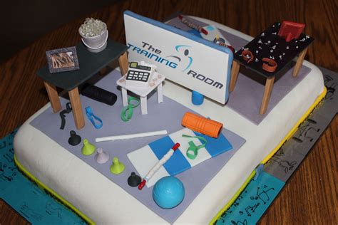 Fondant Physical Therapy Themed Cake Fondant And Gum Paste Physical