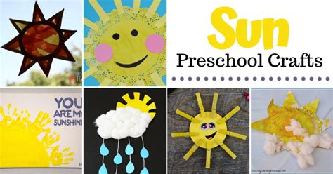 20 Spectacular Sun Crafts For Preschoolers To Make