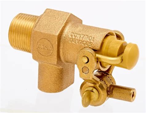 Buy Robert Manufacturing Rc810 Casa Series Bob Red Brass Float Valve With Fluted Celcon Plunger