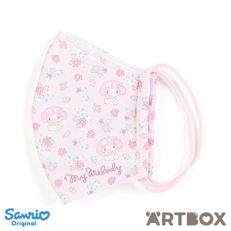 Buy Sanrio My Melody Flowers Cloth Face Mask With Filter At Artbox