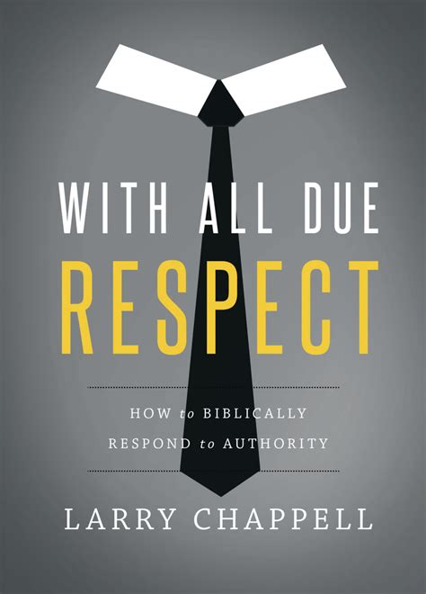 With All Due Respect Striving Together Publications