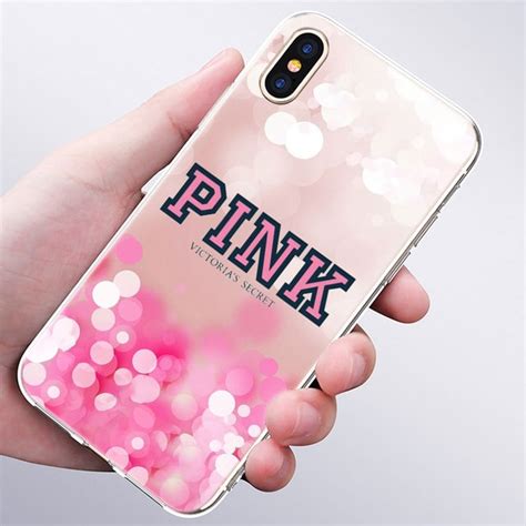 Hot Victoria Secret Pink Fashion Silicone Case Cover For Apple Iphones