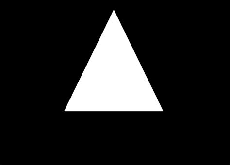 White Triangle By Jasonpictures On Deviantart