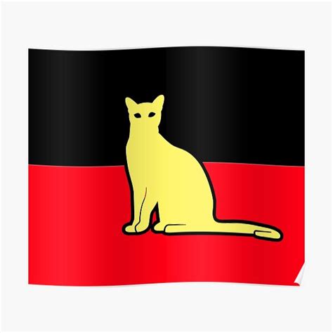Aboriginal Cat Poster For Sale By Beautifultd Redbubble