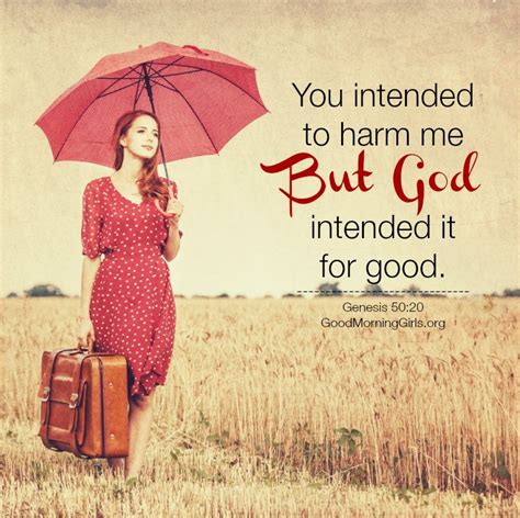 You Intended To Harm Me But God Intended It For Good Genesis 50