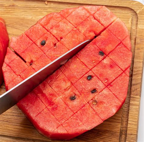 How To Cut A Watermelon Step By Step